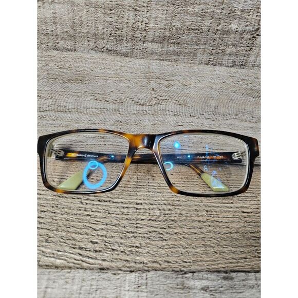 Prodesign Denmark Unisex Glasses Tortoise Lime Green Wide - Picture 4 of 7